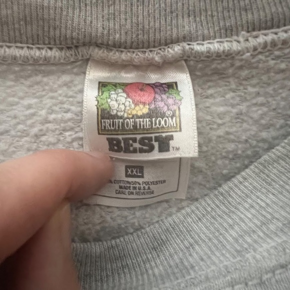 Vintage 1990s GLIDE Church San Francisco Rainbow LGBTQ Pride Graphic Sweatshirt - Picture 5 of 5